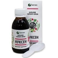 Нуксен женское здоровье, бальзам черного ореха, эхинацея, брусника, калина, дягиль, Фитэко, 100 мл