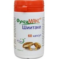 Фунгимакс (Шиитаке), онкология, гинекология, аденома простаты, НП Курсив, 60 капсул