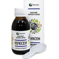 Нуксен костно-суставной, бальзам черного ореха, сабельник, маклюра, мумие и др., Фитэко, 100 мл
